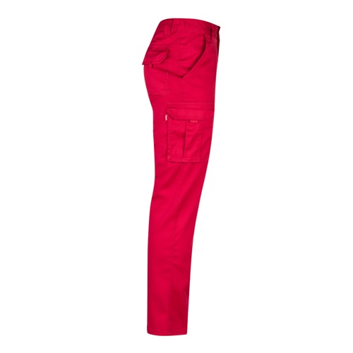 VL LUGH. Calças stretch multibolsos (240g/m²) em algodão (46%), EME (38%) e poliéster (16%)