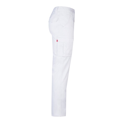 VL LUGH. Calças stretch multibolsos (240g/m²) em algodão (46%), EME (38%) e poliéster (16%)