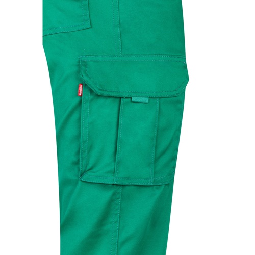 VL LUGH. Calças stretch multibolsos (240g/m²) em algodão (46%), EME (38%) e poliéster (16%)