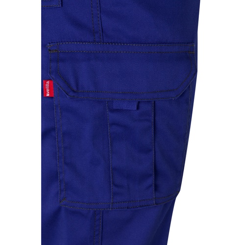 VL LUGH. Calças stretch multibolsos (240g/m²) em algodão (46%), EME (38%) e poliéster (16%)