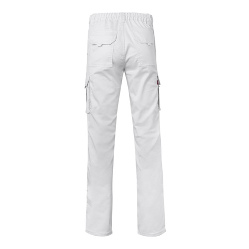VL PAN. Calças stretch multibolsos (290g/m²), em algodão (46%), EME (38%) e poliéster (16%)