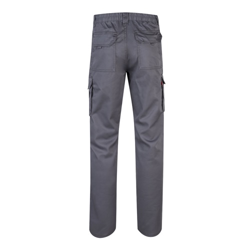 VL PAN. Calças stretch multibolsos (290g/m²), em algodão (46%), EME (38%) e poliéster (16%)