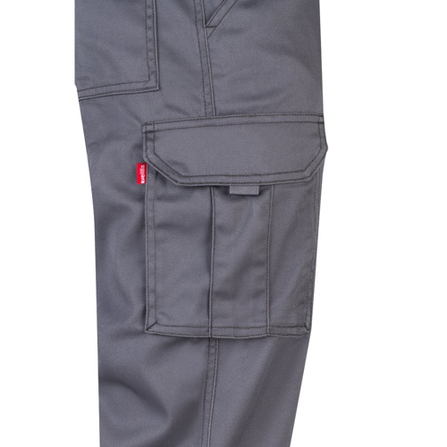 VL PAN. Calças stretch multibolsos (290g/m²), em algodão (46%), EME (38%) e poliéster (16%)