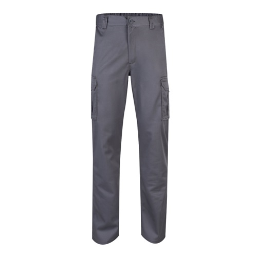 VL PAN. Calças stretch multibolsos (290g/m²), em algodão (46%), EME (38%) e poliéster (16%)