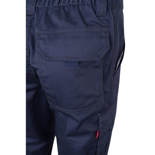 VL PAN. Calças stretch multibolsos (290g/m²), em algodão (46%), EME (38%) e poliéster (16%)