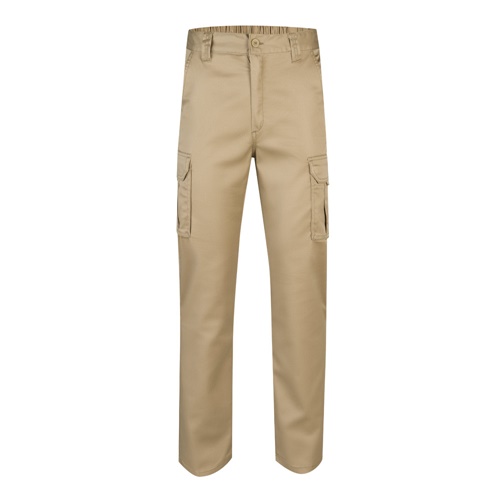 VL PAN. Calças stretch multibolsos (290g/m²), em algodão (46%), EME (38%) e poliéster (16%)