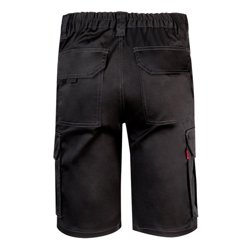 VL HEBE. Bermudas stretch multibolsos (240g/m²), em algodão (46%), EME (38%) e poliéster (16%)