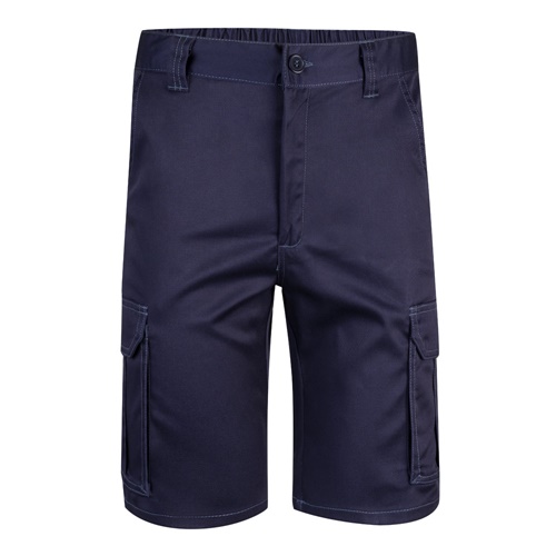 VL HEBE. Bermudas stretch multibolsos (240g/m²), em algodão (46%), EME (38%) e poliéster (16%)