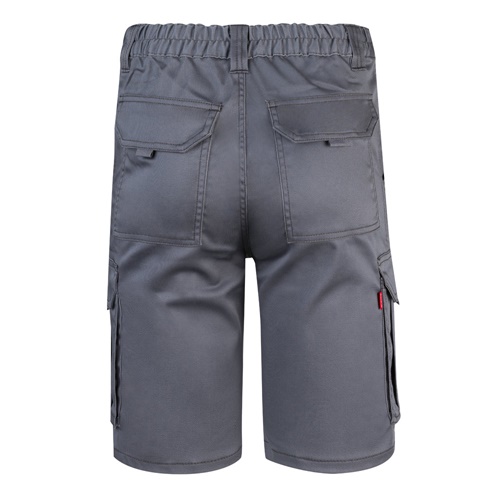 VL HEBE. Bermudas stretch multibolsos (240g/m²), em algodão (46%), EME (38%) e poliéster (16%)