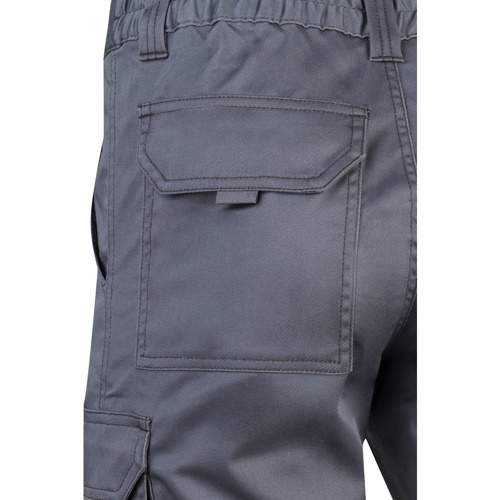 VL HEBE. Bermudas stretch multibolsos (240g/m²), em algodão (46%), EME (38%) e poliéster (16%)