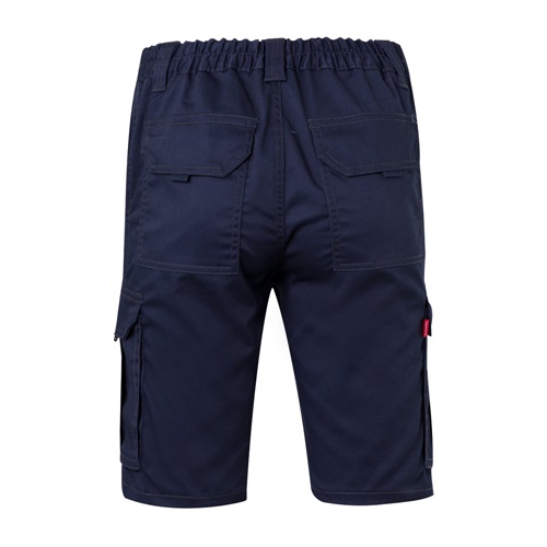 VL HEBE. Bermudas stretch multibolsos (240g/m²), em algodão (46%), EME (38%) e poliéster (16%)