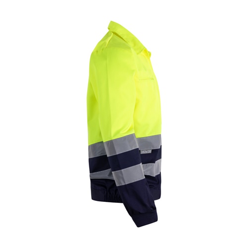 VL NEPTUNE LARGE. Casaco bicolor de sarja (210g/m²) em poliéster (80%) e algodão (20%)