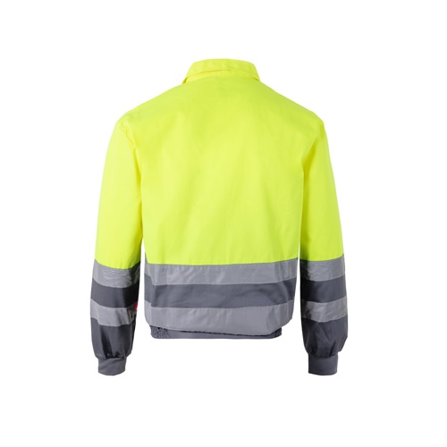 VL NEPTUNE LARGE. Casaco bicolor de sarja (210g/m²) em poliéster (80%) e algodão (20%)