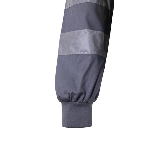 VL NEPTUNE LARGE. Casaco bicolor de sarja (210g/m²) em poliéster (80%) e algodão (20%)