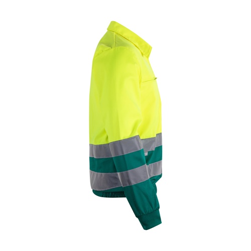 VL NEPTUNE LARGE. Casaco bicolor de sarja (210g/m²) em poliéster (80%) e algodão (20%)