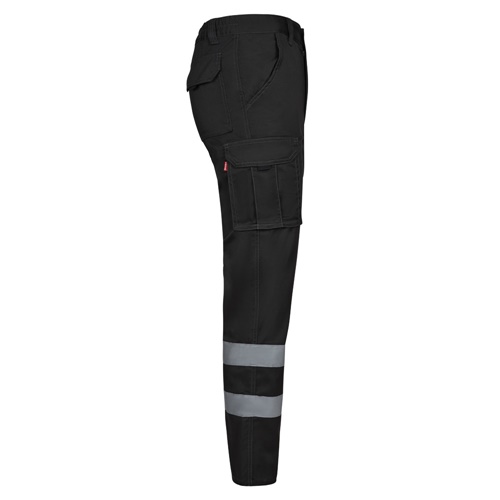 VL DIONYSUS. Calças stretch multibolsos (240g/m²), em algodão (46%), EME (38%) e poliéster (16%)