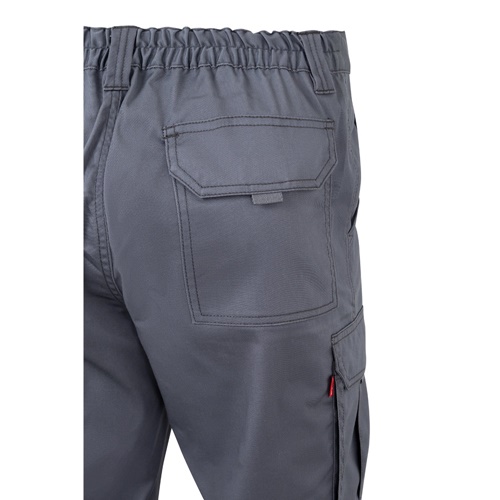 VL DIONYSUS. Calças stretch multibolsos (240g/m²), em algodão (46%), EME (38%) e poliéster (16%)