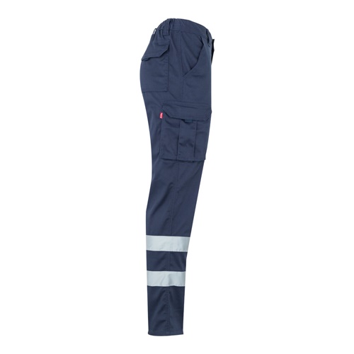 VL DIONYSUS. Calças stretch multibolsos (240g/m²), em algodão (46%), EME (38%) e poliéster (16%)