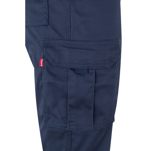 VL DIONYSUS. Calças stretch multibolsos (240g/m²), em algodão (46%), EME (38%) e poliéster (16%)