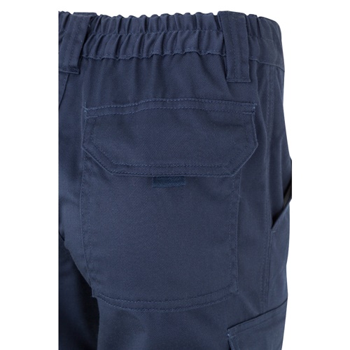 VL DIONYSUS. Calças stretch multibolsos (240g/m²), em algodão (46%), EME (38%) e poliéster (16%)