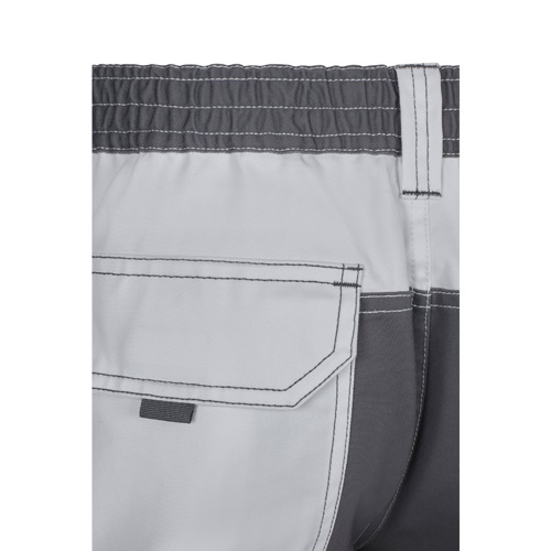 VL NJORD. Calças bicolor em sarja multibolsos (240 g/m²), em algodão (35%) e poliéster (65%)