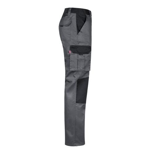 VL NJORD. Calças bicolor em sarja multibolsos (240 g/m²), em algodão (35%) e poliéster (65%)