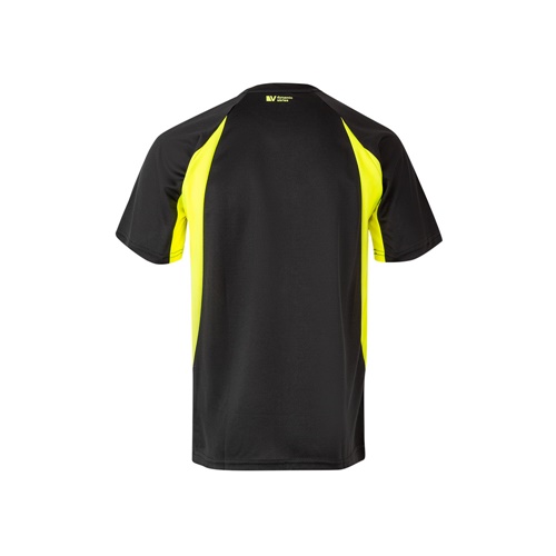 VL SLAYER. T-shirt técnica bicolor bird-eye (160g/m²), em poliéster (100%)