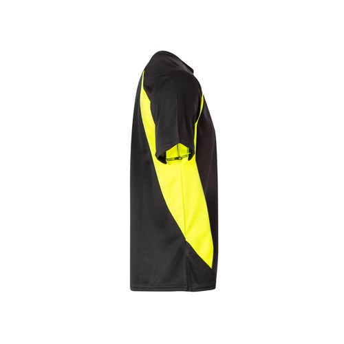 VL SLAYER. T-shirt técnica bicolor bird-eye (160g/m²), em poliéster (100%)