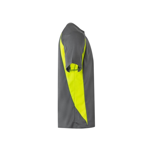 VL SLAYER. T-shirt técnica bicolor bird-eye (160g/m²), em poliéster (100%)