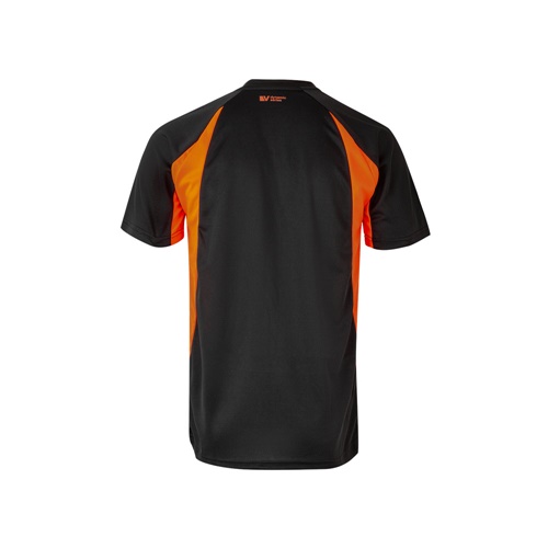 VL SLAYER. T-shirt técnica bicolor bird-eye (160g/m²), em poliéster (100%)