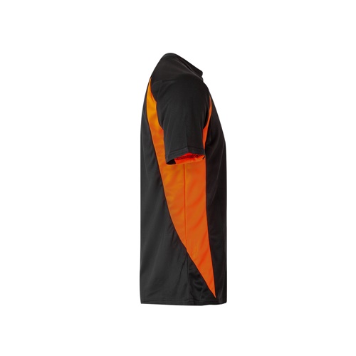 VL SLAYER. T-shirt técnica bicolor bird-eye (160g/m²), em poliéster (100%)