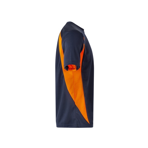VL SLAYER. T-shirt técnica bicolor bird-eye (160g/m²), em poliéster (100%)