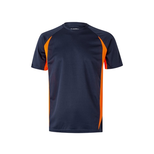 VL SLAYER. T-shirt técnica bicolor bird-eye (160g/m²), em poliéster (100%)