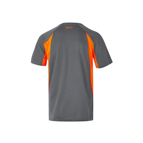 VL SLAYER. T-shirt técnica bicolor bird-eye (160g/m²), em poliéster (100%)