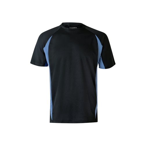 VL SLAYER. T-shirt técnica bicolor bird-eye (160g/m²), em poliéster (100%)