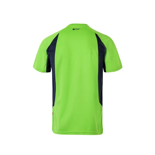 VL SLAYER. T-shirt técnica bicolor bird-eye (160g/m²), em poliéster (100%)