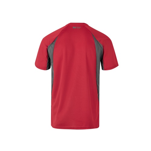 VL SLAYER. T-shirt técnica bicolor bird-eye (160g/m²), em poliéster (100%)