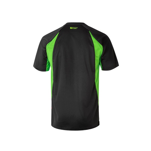 VL SLAYER. T-shirt técnica bicolor bird-eye (160g/m²), em poliéster (100%)