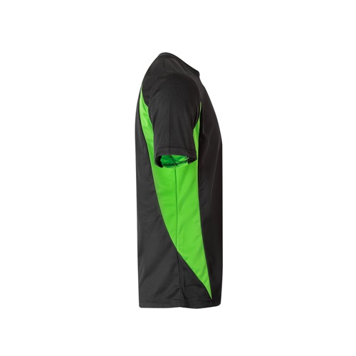 VL SLAYER. T-shirt técnica bicolor bird-eye (160g/m²), em poliéster (100%)