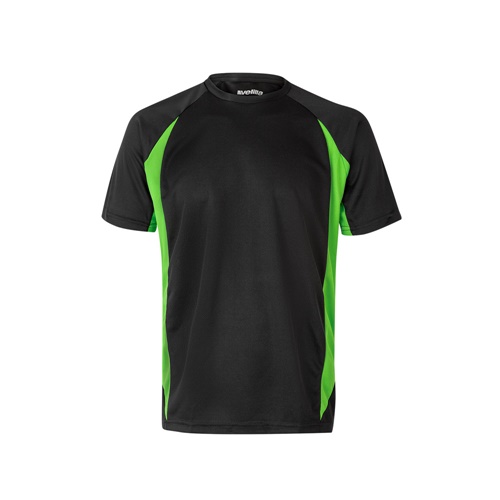 VL SLAYER. T-shirt técnica bicolor bird-eye (160g/m²), em poliéster (100%)