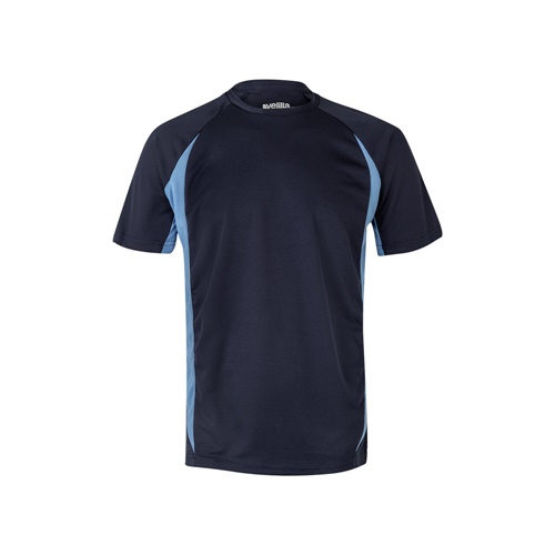 VL SLAYER. T-shirt técnica bicolor bird-eye (160g/m²), em poliéster (100%)