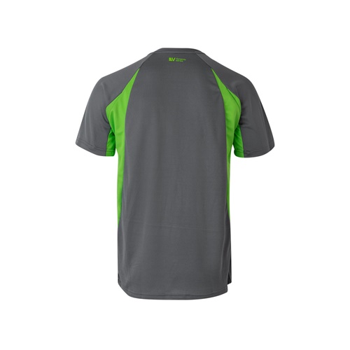 VL SLAYER. T-shirt técnica bicolor bird-eye (160g/m²), em poliéster (100%)