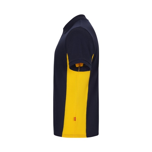 VL SUPAY. Polo piqué bicolor (180g/m²) manga curta, em algodão (60%) e poliéster (40%)