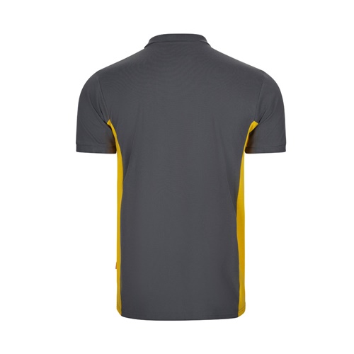 VL SUPAY. Polo piqué bicolor (180g/m²) manga curta, em algodão (60%) e poliéster (40%)