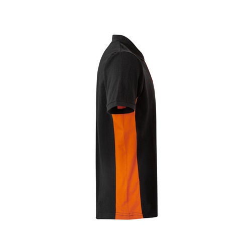 VL SUPAY. Polo piqué bicolor (180g/m²) manga curta, em algodão (60%) e poliéster (40%)