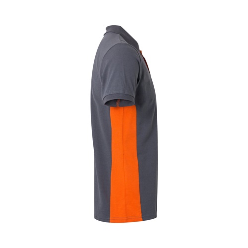 VL SUPAY. Polo piqué bicolor (180g/m²) manga curta, em algodão (60%) e poliéster (40%)