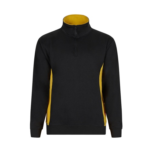 VL SVAROG. Sweatshirt de felpo bicolor (260g/m²), em poliéster (65%) e algodão (35%)