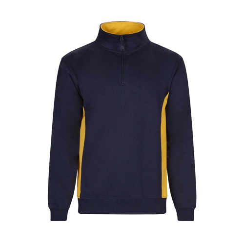 VL SVAROG. Sweatshirt de felpo bicolor (260g/m²), em poliéster (65%) e algodão (35%)