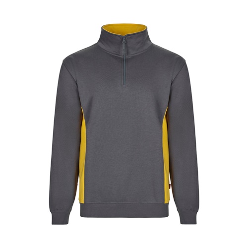 VL SVAROG. Sweatshirt de felpo bicolor (260g/m²), em poliéster (65%) e algodão (35%)