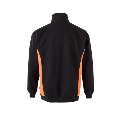 VL SVAROG. Sweatshirt de felpo bicolor (260g/m²), em poliéster (65%) e algodão (35%)